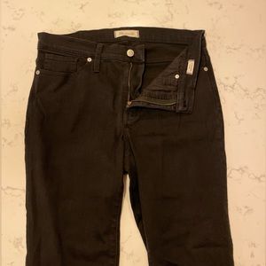 Madewell Black Jeans / 9” High-Rise / Size 31